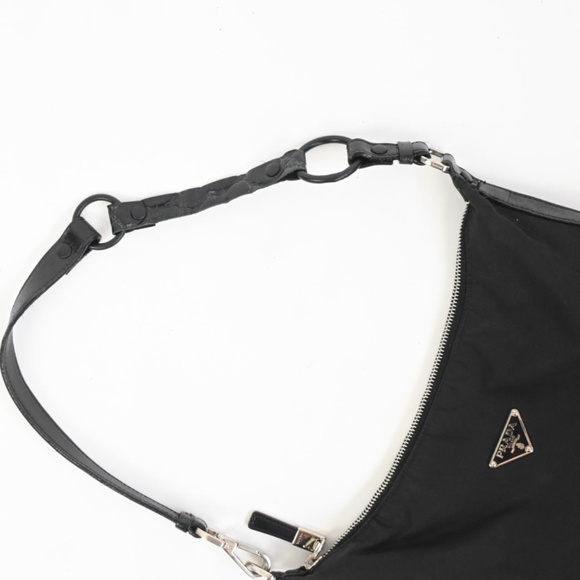 Authentic PRADA Tessuto Nylon shoulder bag with custom strap - Picture 4 of 5